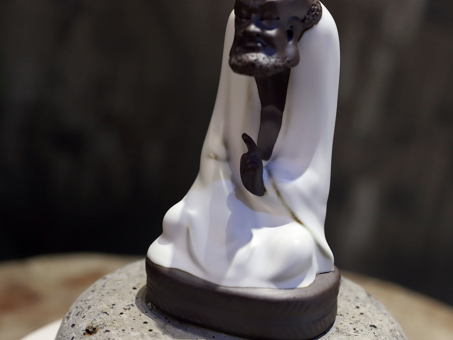 Chinese Handmade Ceramic Art, Bodhidharma Statue